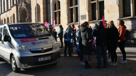 Mittagsdemo, dbb sachsen-anhalt