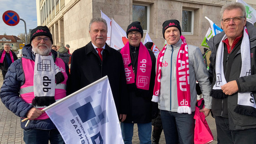 Protestdemo, Erfurt, dbb