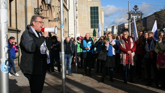 Mittagsdemo, dbb sachsen-anhalt