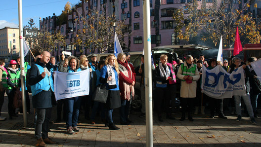 Mittagsdemo, dbb sachsen-anhalt