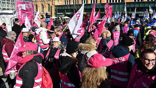 Einkommensrunde Bund und Kommunen